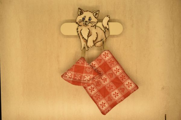 Immagine di Portapresine/ Portachiavi  Gatto